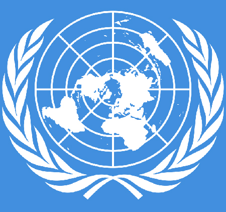 U.N. flag