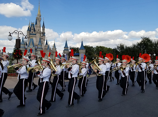 PHS Marching Band at Disney