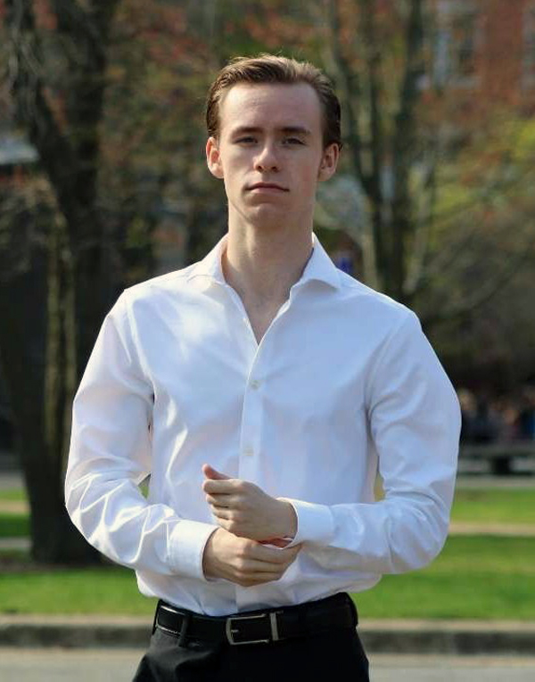 student outside