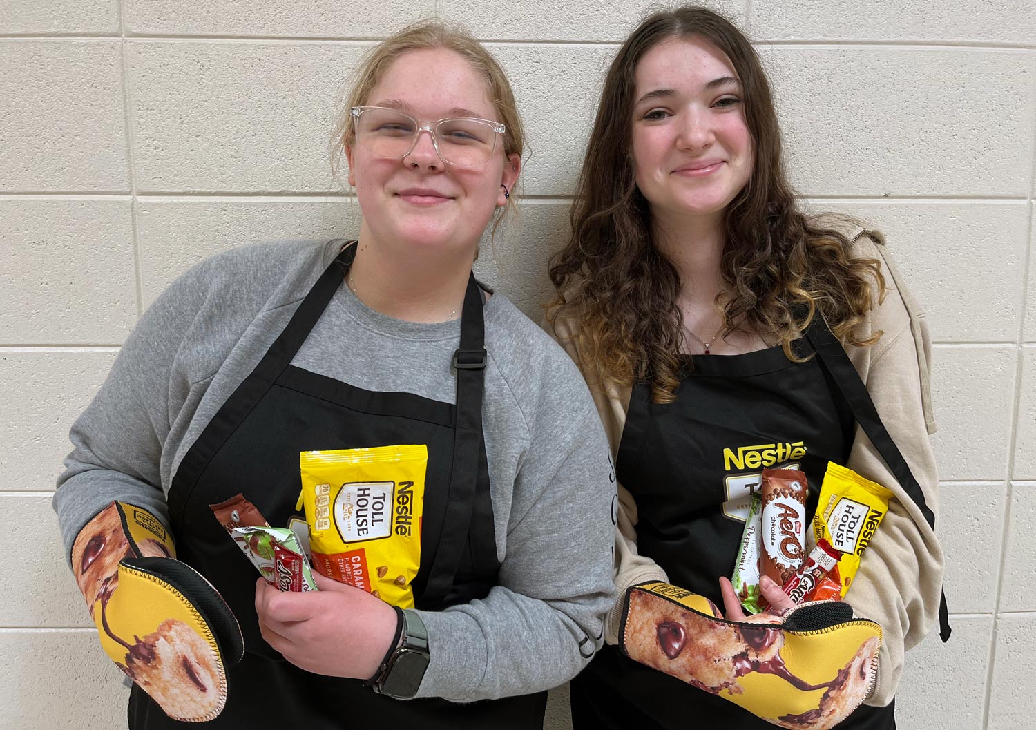 2 students with prizes