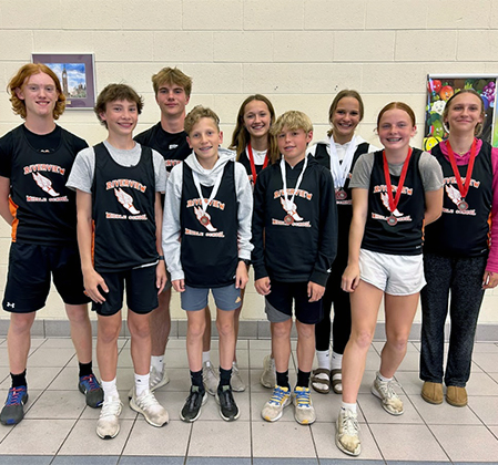 athletes wearing medals