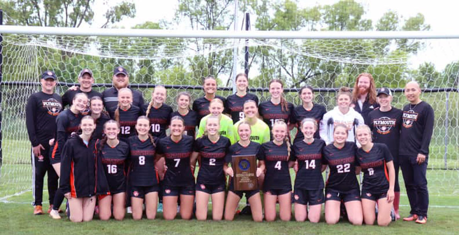 team with sectional plaque