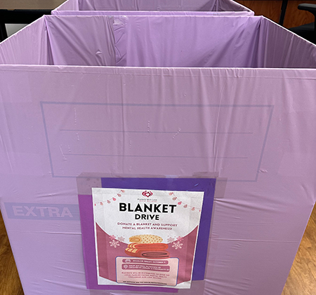 blanket donation box