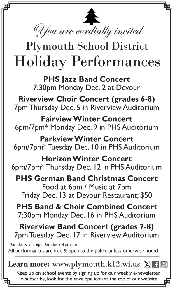 list of concerts