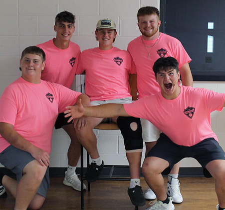 5 Team Panther members