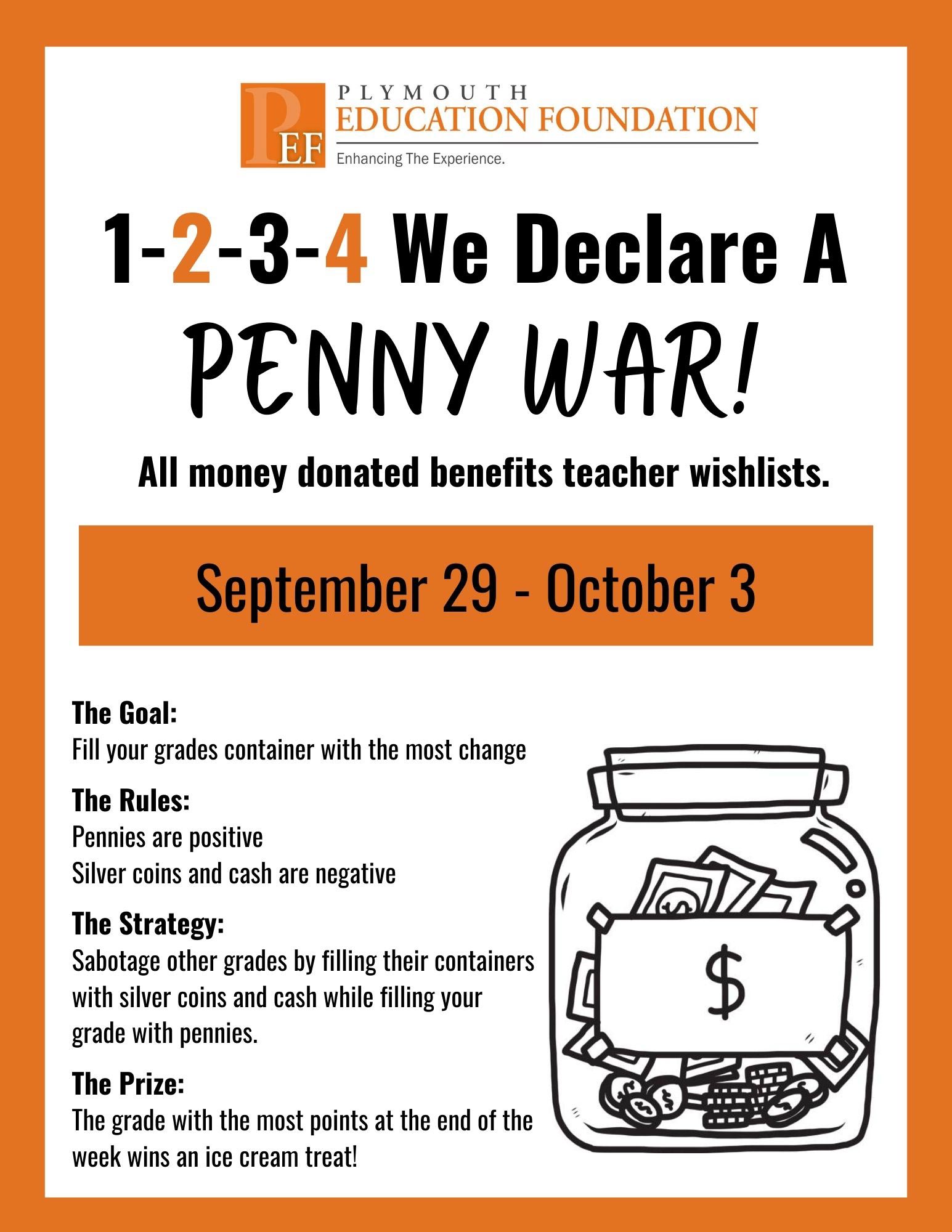 Penny War flier