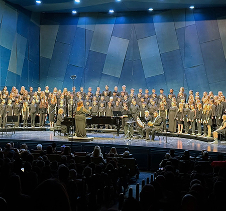 choir on stage