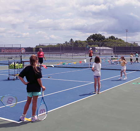 tennis camp drills