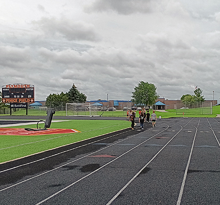 shoe shredders on track