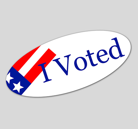 I voted sticker