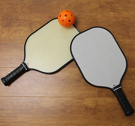 paddles and ball