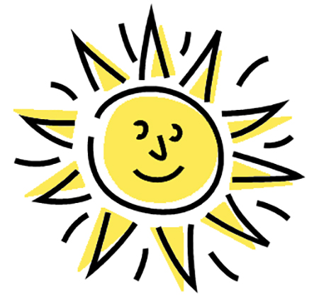 smiling sun