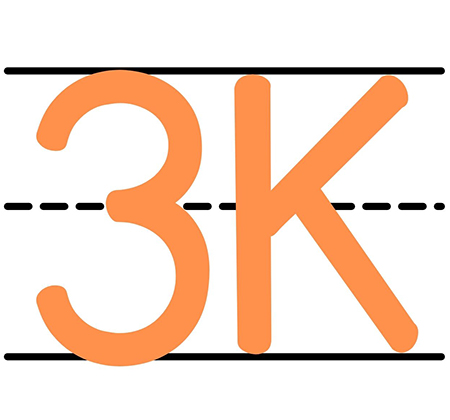 3K logo