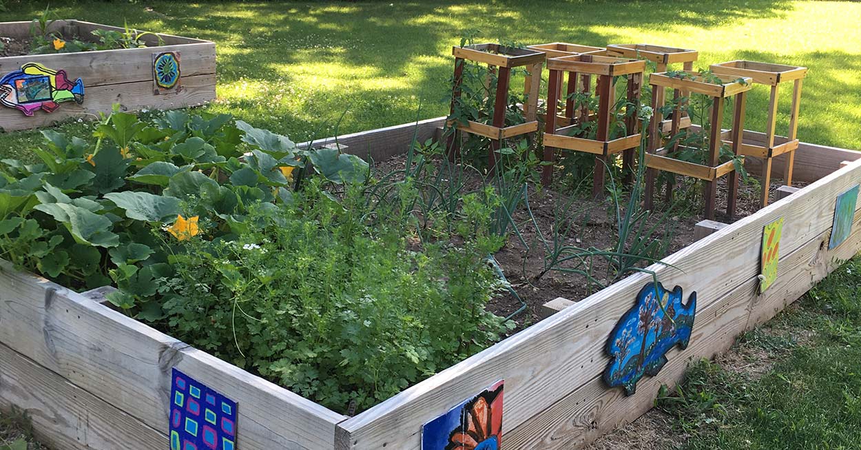 Youth Center garden